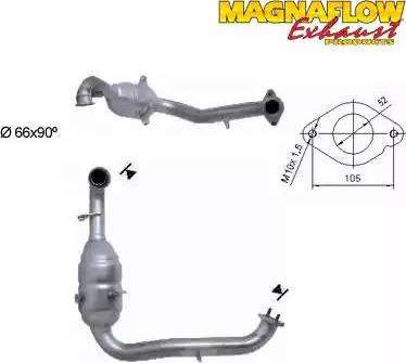 Magnaflow 74815D - Catalizzatore autozon.pro