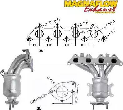 Magnaflow 75407 - Catalizzatore autozon.pro