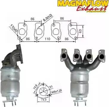 Magnaflow 75809 - Catalizzatore autozon.pro