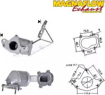 Magnaflow 75820D - Catalizzatore autozon.pro