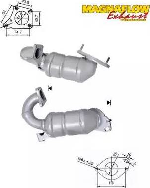 Magnaflow 76353D - Catalizzatore autozon.pro