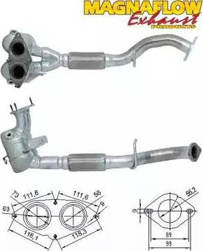 Magnaflow 70005 - Catalizzatore autozon.pro