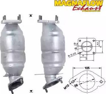 Magnaflow 72502D - Catalizzatore autozon.pro