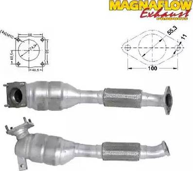 Magnaflow 72517D - Catalizzatore autozon.pro