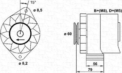 Magneti Marelli 944356679010 - Alternatore autozon.pro