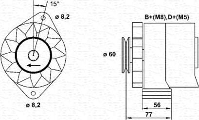 Magneti Marelli 944356676010 - Alternatore autozon.pro