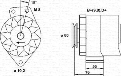 Magneti Marelli 944356217010 - Alternatore autozon.pro