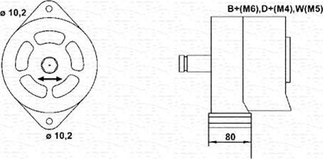 Magneti Marelli 944356231010 - Alternatore autozon.pro