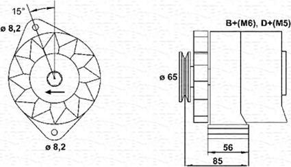 Magneti Marelli 944356732010 - Alternatore autozon.pro