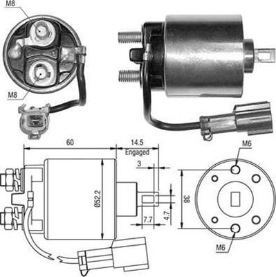 Magneti Marelli 940113050401 - Elettromagnete, Motore d'avviamento autozon.pro