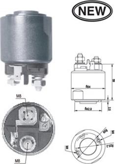 Magneti Marelli 940113050546 - Elettromagnete, Motore d'avviamento autozon.pro