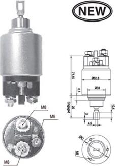 Magneti Marelli 940113050543 - Elettromagnete, Motore d'avviamento autozon.pro