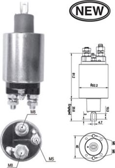 Magneti Marelli 940113050539 - Elettromagnete, Motore d'avviamento autozon.pro