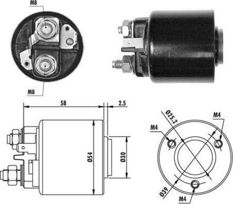 Magneti Marelli 940113050060 - Elettromagnete, Motore d'avviamento autozon.pro