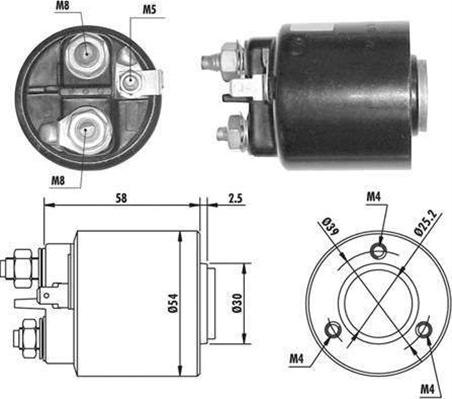 Magneti Marelli 940113050061 - Elettromagnete, Motore d'avviamento autozon.pro