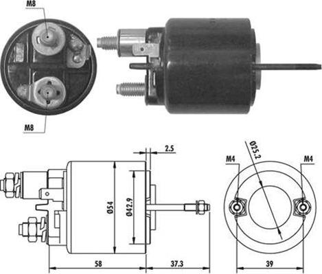 Magneti Marelli 940113050062 - Elettromagnete, Motore d'avviamento autozon.pro