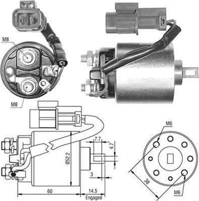 Magneti Marelli 940113050399 - Elettromagnete, Motore d'avviamento autozon.pro