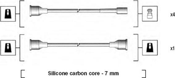 Magneti Marelli 941094230577 - Kit cavi accensione autozon.pro