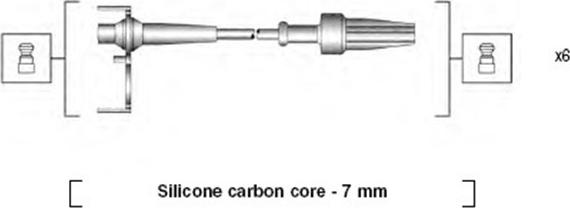 Magneti Marelli 941145400737 - Kit cavi accensione autozon.pro