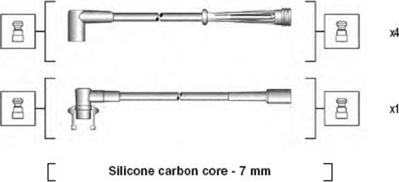 Magneti Marelli 941145170714 - Kit cavi accensione autozon.pro