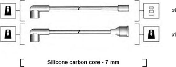 Magneti Marelli 941154010742 - Kit cavi accensione autozon.pro