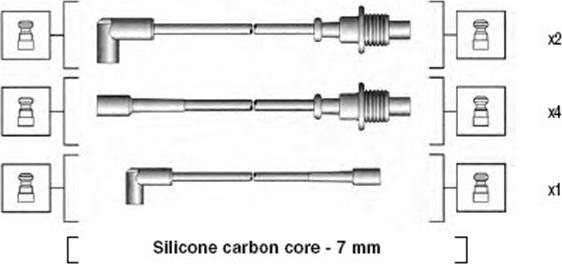 Magneti Marelli 941135100699 - Kit cavi accensione autozon.pro