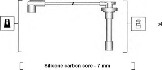 Magneti Marelli 941315010888 - Kit cavi accensione autozon.pro