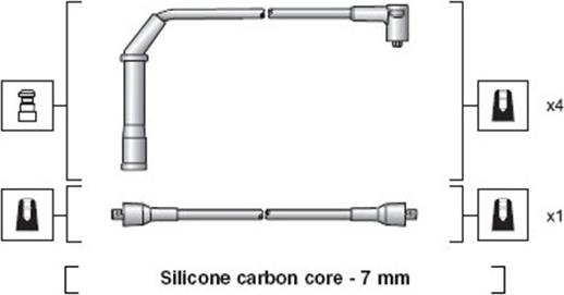 Magneti Marelli 941318111058 - Kit cavi accensione autozon.pro