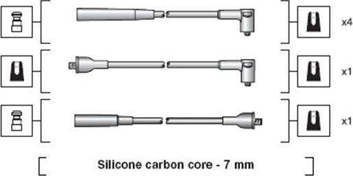 Magneti Marelli 941318111037 - Kit cavi accensione autozon.pro