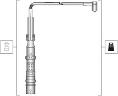 Magneti Marelli 941318111298 - Kit cavi accensione autozon.pro