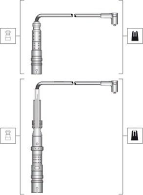 Magneti Marelli 941318111297 - Kit cavi accensione autozon.pro