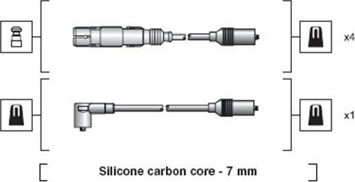 Magneti Marelli 941318111270 - Kit cavi accensione autozon.pro