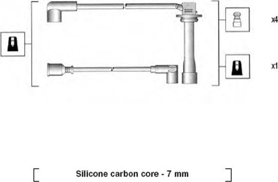 Magneti Marelli 941325010895 - Kit cavi accensione autozon.pro