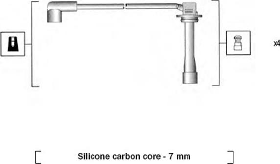 Magneti Marelli 941325020896 - Kit cavi accensione autozon.pro