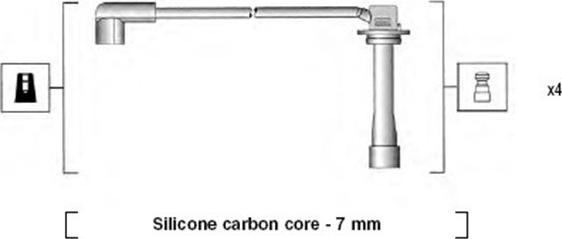 Magneti Marelli 941325140905 - Kit cavi accensione autozon.pro