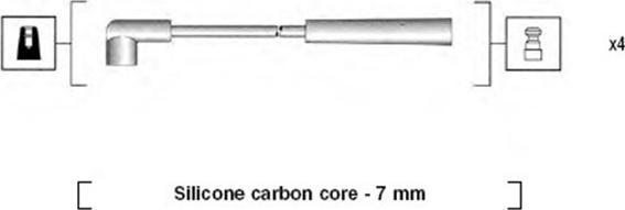 Magneti Marelli 941325110903 - Kit cavi accensione autozon.pro