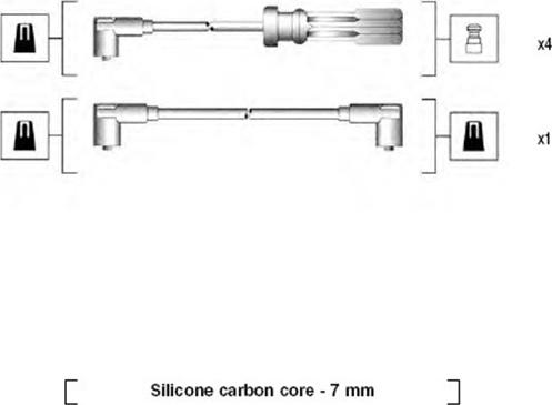 Magneti Marelli 941215100795 - Kit cavi accensione autozon.pro