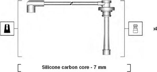 Magneti Marelli 941285030866 - Kit cavi accensione autozon.pro