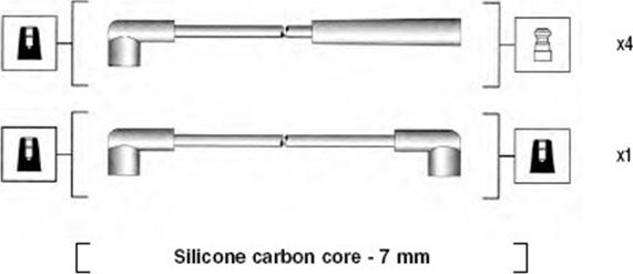 Magneti Marelli 941285070843 - Kit cavi accensione autozon.pro