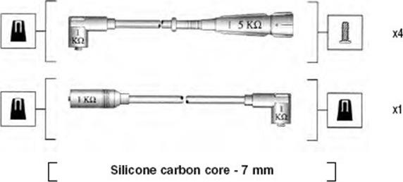 Magneti Marelli 941275030839 - Kit cavi accensione autozon.pro