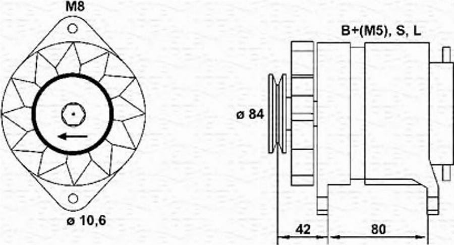 Magneti Marelli 943346092010 - Alternatore autozon.pro