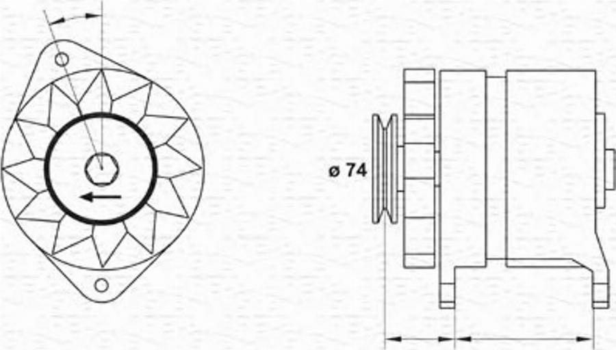 Magneti Marelli 943346050010 - Alternatore autozon.pro