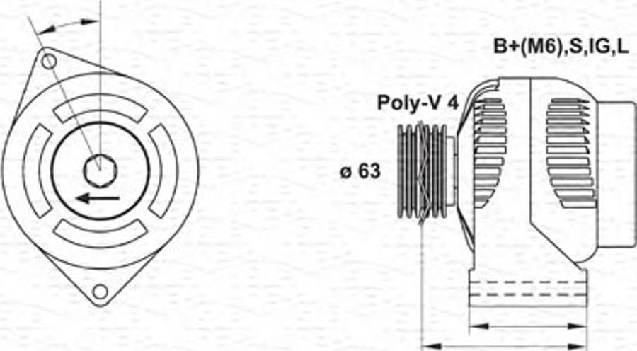 Magneti Marelli 943346008010 - Alternatore autozon.pro