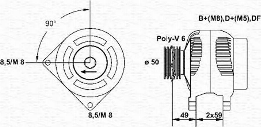 Magneti Marelli 943346002010 - Alternatore autozon.pro