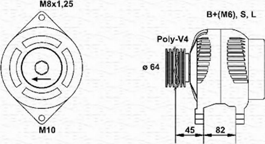 Magneti Marelli 943346126010 - Alternatore autozon.pro