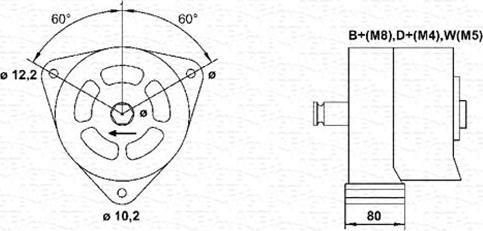 Magneti Marelli 943346121010 - Alternatore autozon.pro