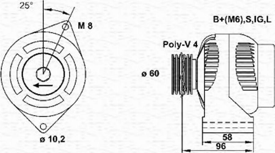 Magneti Marelli 943346172010 - Alternatore autozon.pro