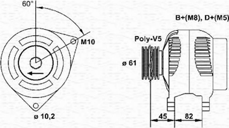 Magneti Marelli 943346206010 - Alternatore autozon.pro