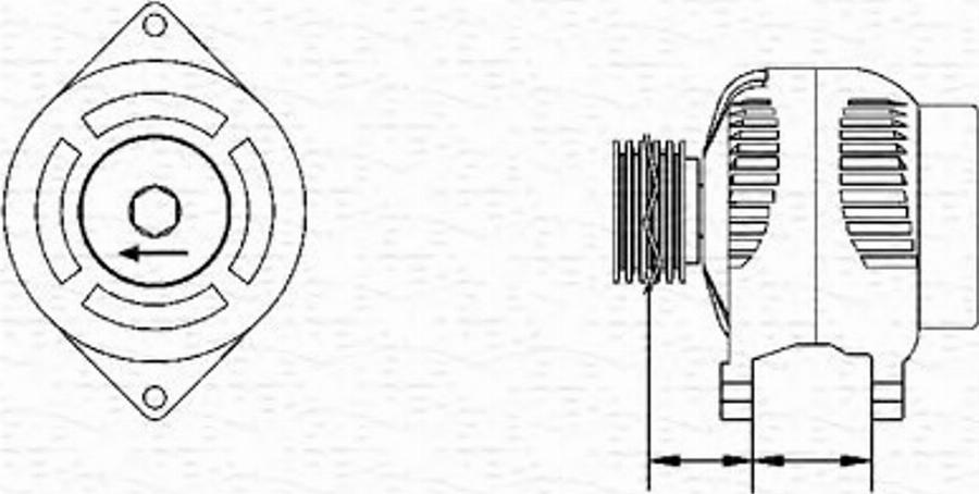 Magneti Marelli 943 34 620 101 0 - Alternatore autozon.pro