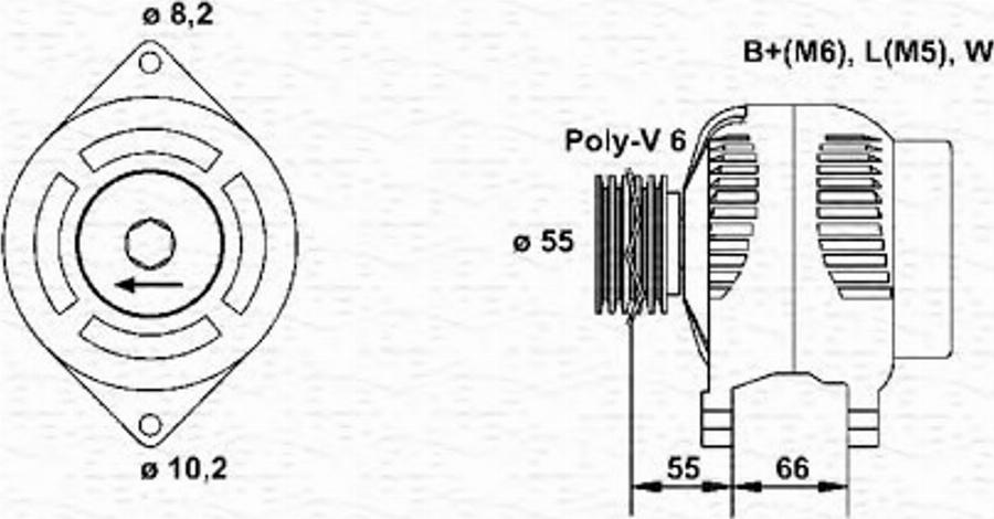 Magneti Marelli 943354083010 - Alternatore autozon.pro